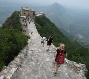 Hiking the Great Wall of China