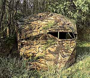 darkhorse Typical ground blind for Deer and Turkey