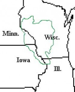 The Driftless area
